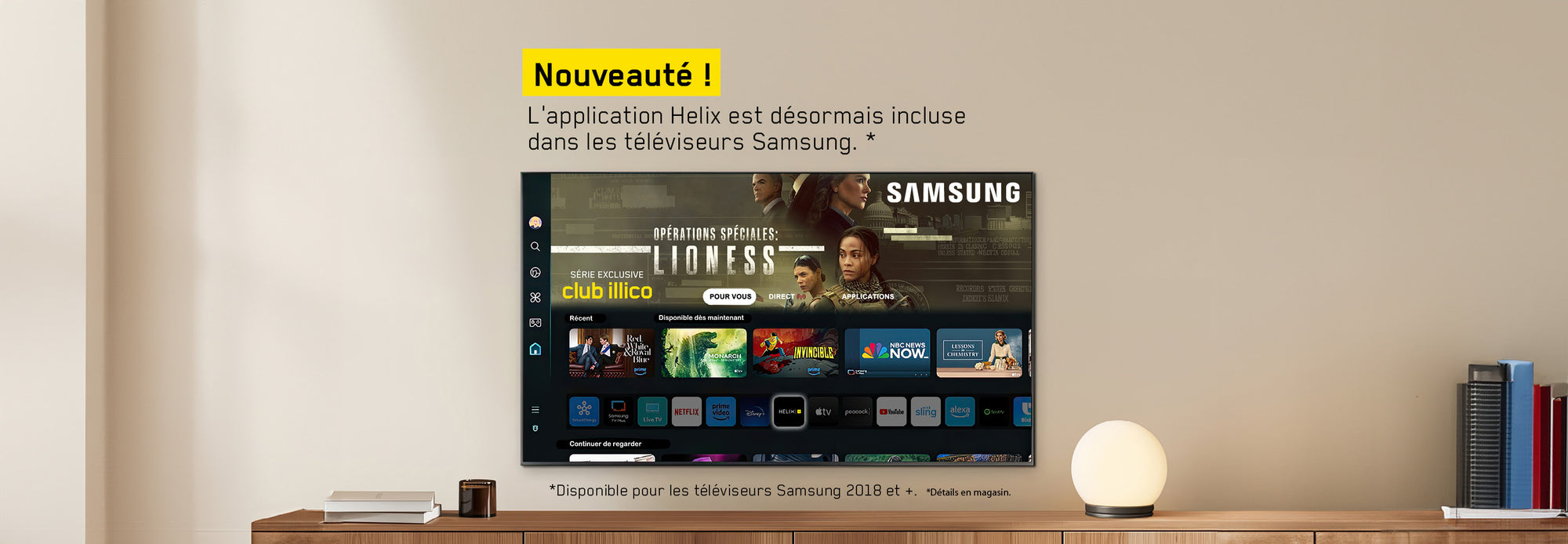 Helix application with Samsung | SONXPLUS St-Sauveur