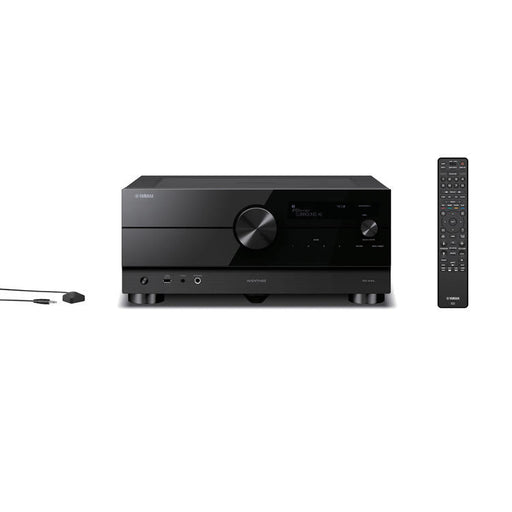 Yamaha RX-A4A | 7.2 Home Theater AV Receiver - Aventage Series - HDMI 8K - MusicCast - HDR10+ - 100W at 7.2 channels - Zone 2 - Black-Sonxplus St-Sauveur