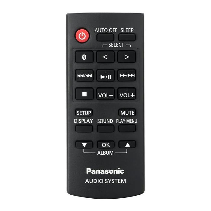 Panasonic RX-D550 | Portable Radio - Bluetooth - FM - CD - USB - Powerful - Black-Sonxplus St-Sauveur