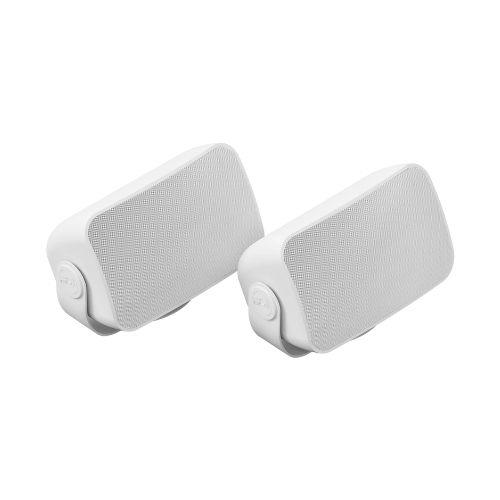 Sonos | Outdoor Speakers by Sonos and Sonance - Wall Mount - Outdoor - White - Pair-Sonxplus St-Sauveur