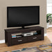 Monarch Specialties I 2600 | TV Stand - 48" - 2 Storage Drawers - Espresso-Sonxplus St-Sauveur