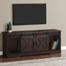 Monarch Specialties I 2745 | TV Stand - 60" - 2 Sliding Doors - Expresso-Sonxplus St-Sauveur