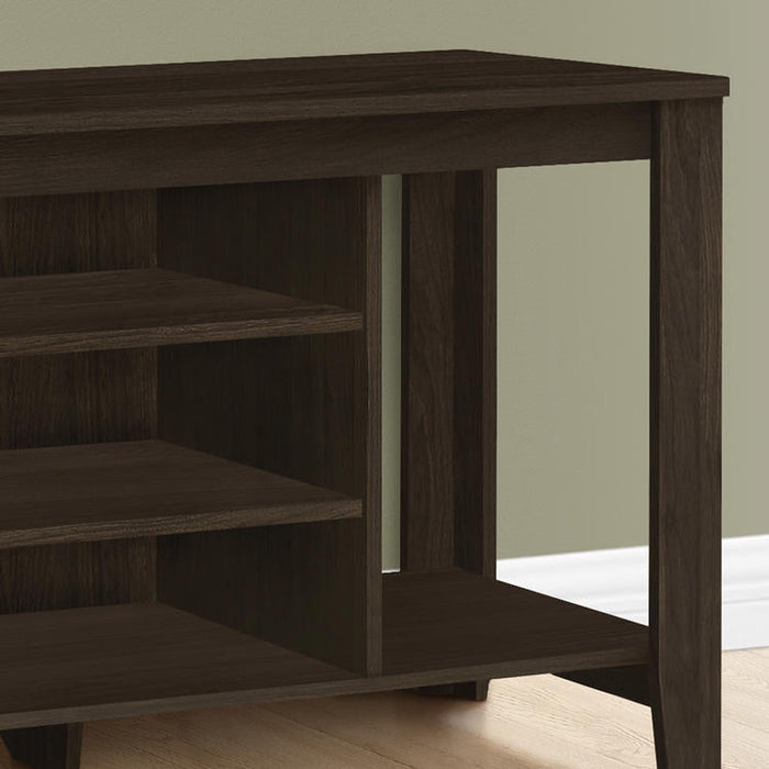 Monarch Specialties I 3529 | TV Stand - 48" - Espresso-Sonxplus St-Sauveur