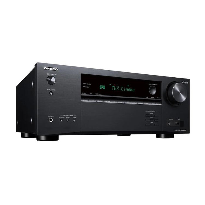 Onkyo TX-NR6100 | Certified Home Theater AV Network Receiver - 7.2 Channels - THX - 8K/60p - HDMI2.1 - HDCP2.3 - Dolby Atmos - DTS:X - 2 Zones-Sonxplus St-Sauveur