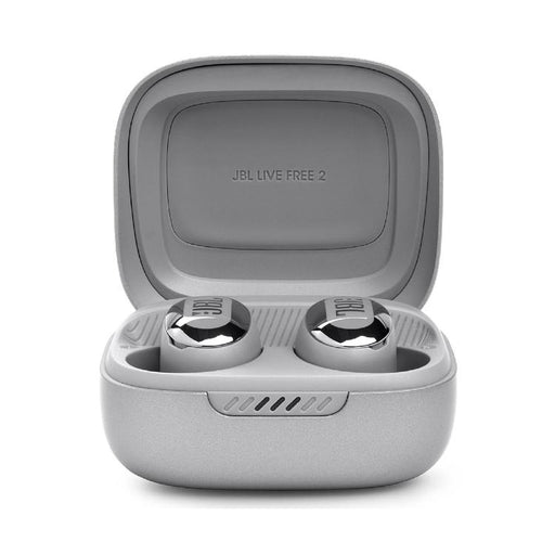 JBL Live Free 2 | In-Ear Headphones - 100% Wireless - Bluetooth - Smart Ambient - Microphones - Silver-Sonxplus St-Sauveur
