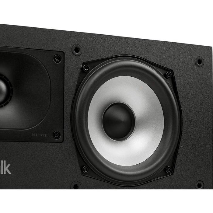 Polk Monitor XT30 | Center speaker - Hi-Res Audio certified - Black-Sonxplus St-Sauveur