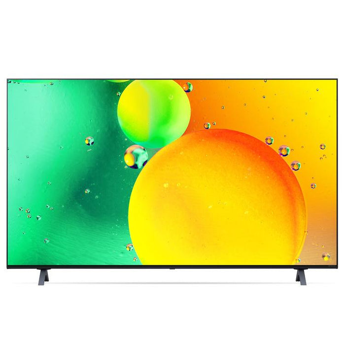 LG 86NANO75UQA | 86" NanoCell 4K Smart TV - LED - Nano75 Series - HDR - Processor IA a7 Gen5 4K - Black-Sonxplus St-Sauveur