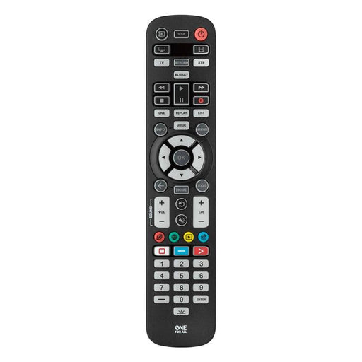 One for All URC3640R | Universal TV remote control - Essential Series - For 4 devices-Sonxplus St-Sauveur