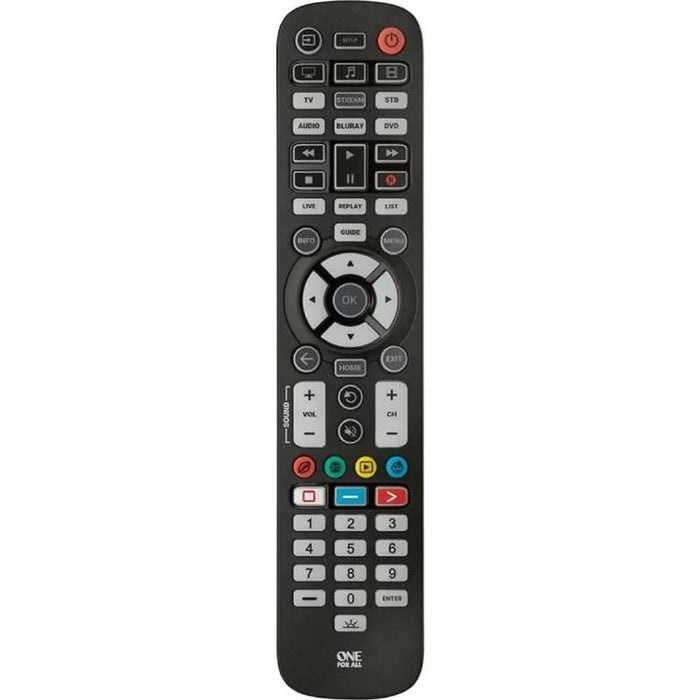 One for All URC3660R | Universal TV remote control - Essential Series - For 6 devices-Sonxplus St-Sauveur