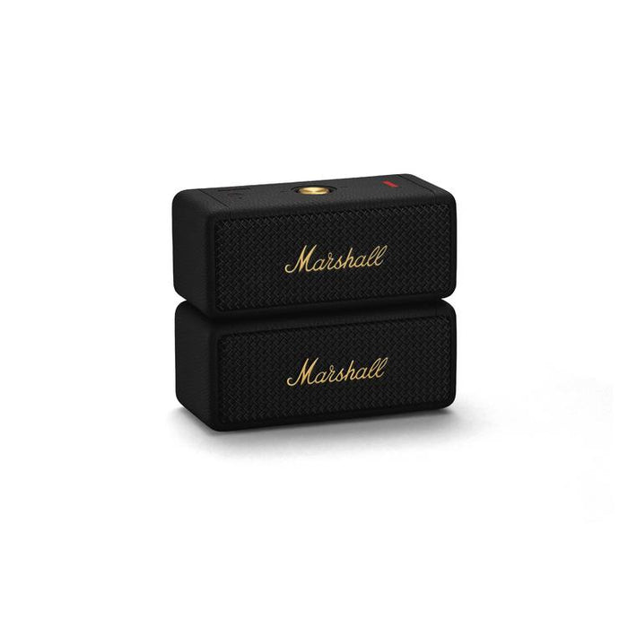 Marshall Emberton II | Portable Speaker - Bluetooth - 30 Hours autonomy - Black/Brass-Sonxplus St-Sauveur