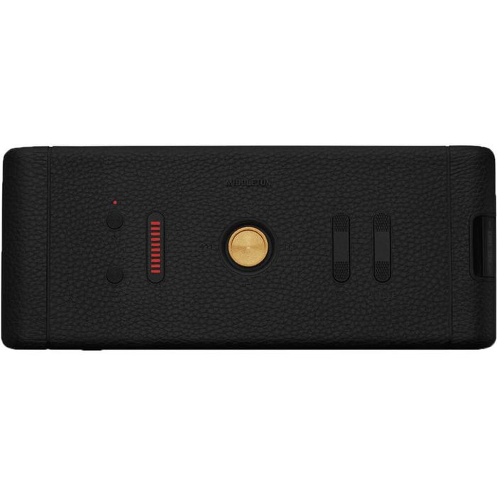 Marshall Middleton | Portable Speaker - Bluetooth - 20 Hours autonomy - Black/Brass-Sonxplus St-Sauveur