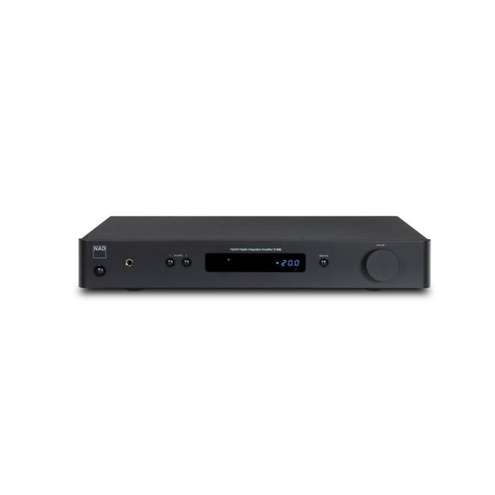 NAD C 328 | Integrated DAC Amplifier - Digital Hybrid - Bluetooth - 100W - Black-Sonxplus St-Sauveur