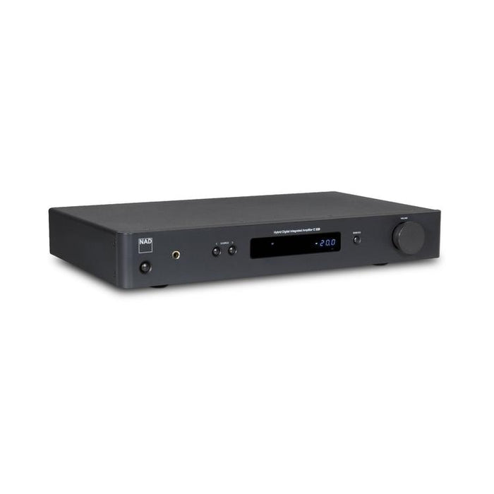 NAD C 328 | Integrated DAC Amplifier - Digital Hybrid - Bluetooth - 100W - Black-Sonxplus St-Sauveur