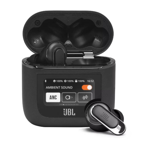 JBL TOUR PRO 2 | In-Ear Headphones - Wireless - Bluetooth - True ANC - 6 microphones - Smart case - Black-Sonxplus St-Sauveur