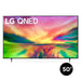 LG 50QNED80URA | 50" QNED 4K Smart TV - Quantum dot NanoCell - QNED80URA Series - HDR - a7 AI Gen6 4K Processor - Black-Sonxplus St-Sauveur