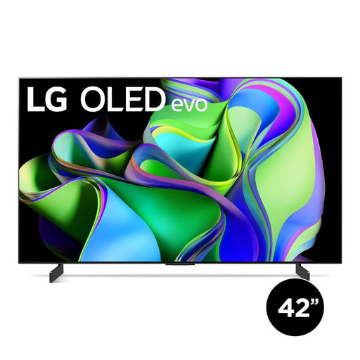 LG OLED42C3PUA | Smart TV 42" OLED evo 4K - C3 Series - HDR - Processor IA a9 Gen6 4K - Black-Sonxplus St-Sauveur