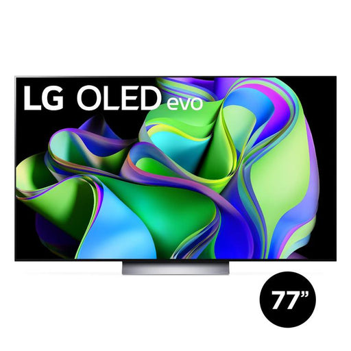 LG OLED77C3PUA | 77" OLED evo 4K Smart TV - C3 Series - HDR - Processor IA a9 Gen6 4K - Black-Sonxplus St-Sauveur