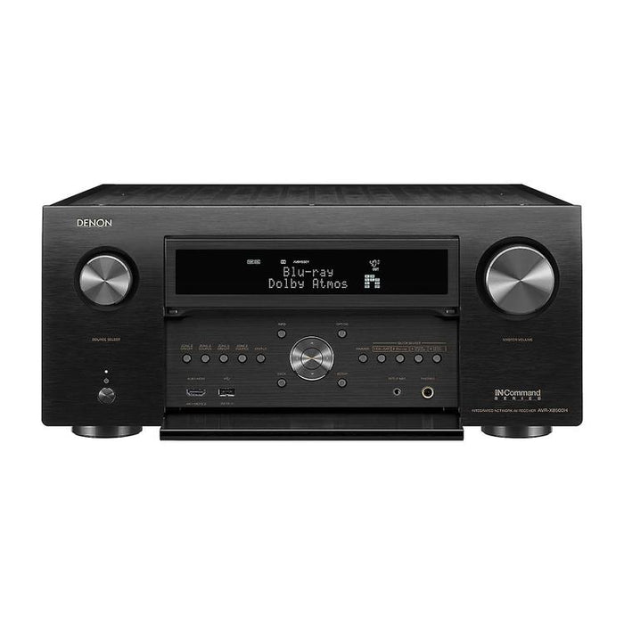 Denon AVRX8500HA & HOME250 | 13.2 channel AV receiver and wireless speaker package - Home theater - Bluetooth - Wi-Fi - 8K - HEOS - Black-Sonxplus St-Sauveur