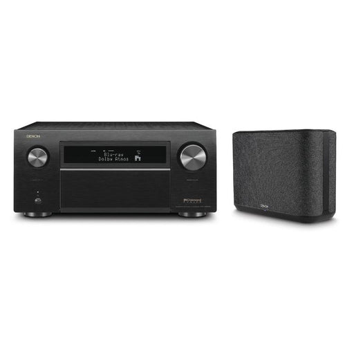 Denon AVRX8500HA & HOME250 | 13.2 channel AV receiver and wireless speaker package - Home theater - Bluetooth - Wi-Fi - 8K - HEOS - Black-Sonxplus St-Sauveur