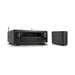 Denon AVRX4800H & HOME250 | 9.4 channel AV receiver and wireless speaker - 8K - Auro 3D - Home theater - HEOS - Noir-Sonxplus St-Sauveur