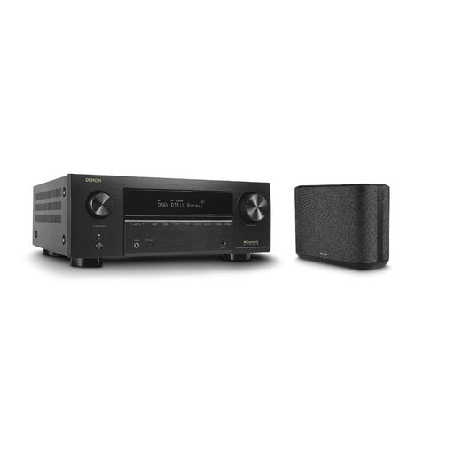 Denon AVRX3800H & HOME250 | 9-channel AV receiver and wireless speaker - Home theater - Auro 3D - 8K - HEOS - Black-Sonxplus St-Sauveur