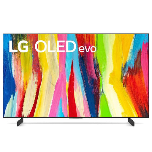LG OLED42C2PUA | 42" OLED evo 4K Smart TV - C2 Series - HDR Cinema - IA a9 Gen5 4K Processor - Black - Open Box-Sonxplus St-Sauveur