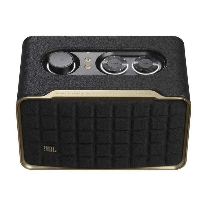 JBL Authentics 200 | Stereo Speakers - Wi-Fi - Bluetooth - Black-Sonxplus St-Sauveur