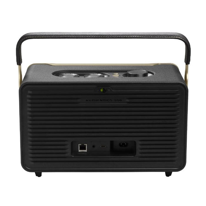 JBL Authentics 300 | Portable Speakers - Built-in Battery - Wi-Fi - Bluetooth - Black-Sonxplus St-Sauveur