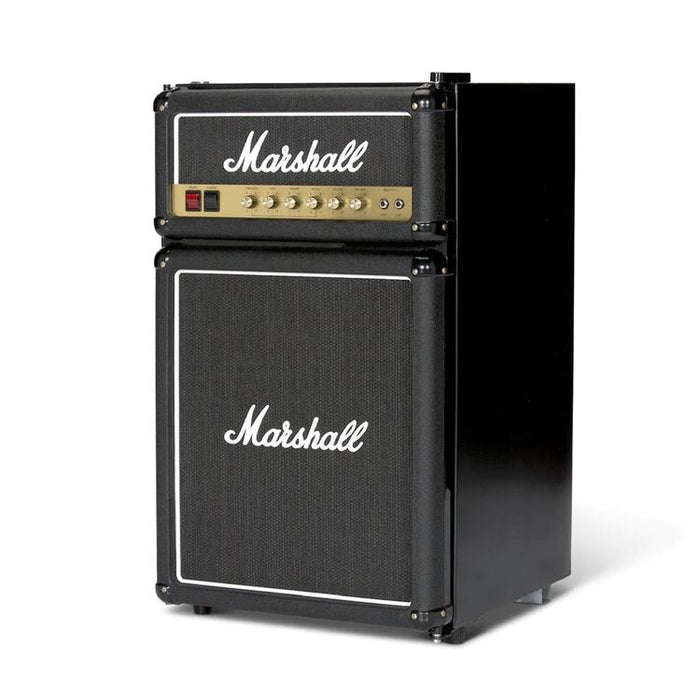 Marshall MF3.2BLK-NA | Bar Refrigerator - 3.2 Cubic Feet - Blue LED Lighting - Black-Sonxplus St-Sauveur