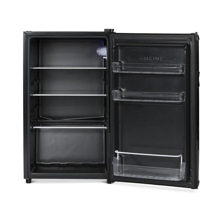 Marshall MF3.2BLK-NA | Bar Refrigerator - 3.2 Cubic Feet - Blue LED Lighting - Black-Sonxplus St-Sauveur