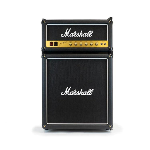 Marshall MF4.4BLK-NA | Bar Refrigerator - 4.4 Cubic Feet - Blue LED Lighting - Black-Sonxplus St-Sauveur