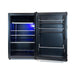 Marshall MF4.4BLK-NA | Bar Refrigerator - 4.4 Cubic Feet - Blue LED Lighting - Black-Sonxplus St-Sauveur