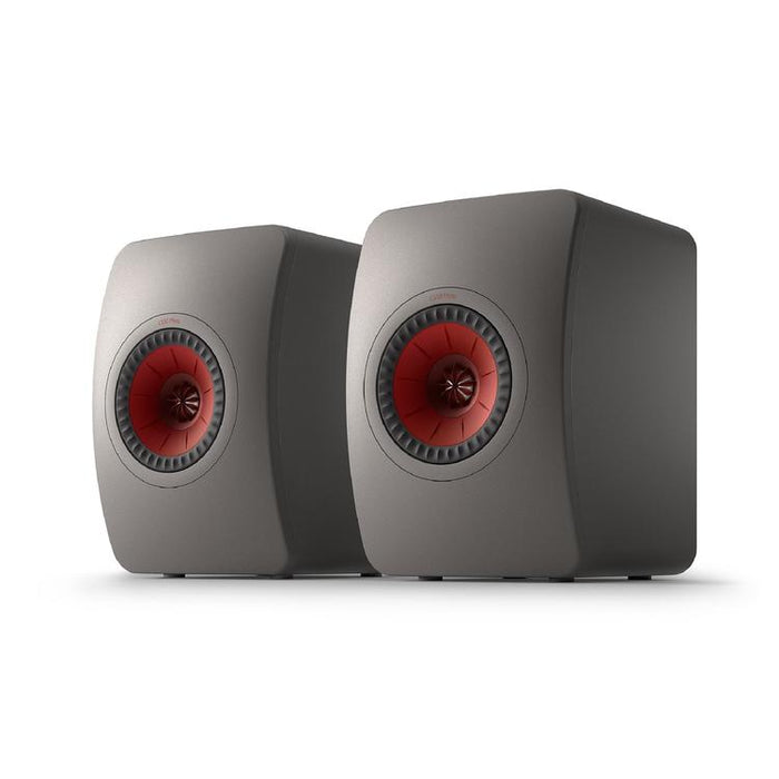 KEF LS50 META | Uni-Q 12th Generation HiFi Speakers - Bass reflex 2-way - Metamaterial absorption technology - Titanium Grey - Pair-Sonxplus St-Sauveur