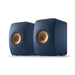 KEF LS50 META | Uni-Q 12th Generation HiFi Speakers - Bass reflex 2-way - Metamaterial absorption technology - Royal Blue - Pair-Sonxplus St-Sauveur