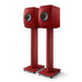 KEF S2 | Floorstanding Speakers - Crimson Red - Pair-Sonxplus St-Sauveur