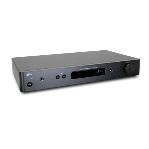 NAD C338 | Integrated DAC Amplifier - HybridDigital - Integrated Chromecast - 50W x 2 - WiFi - Black-Sonxplus St-Sauveur