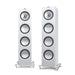 KEF Q950 | Floorstanding Speakers - 2.5-Way - Hi-Fi - Satin White - Pair-Sonxplus St-Sauveur