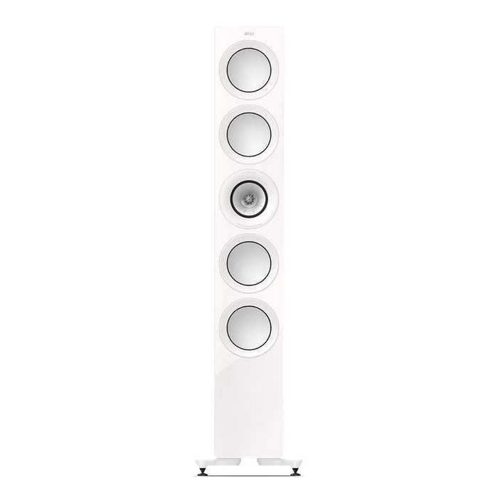 KEF R11 Meta | Floorstanding Speakers - Bass Reflex 3 way - Hi-Fi - Gloss White - Pair-Sonxplus St-Sauveur