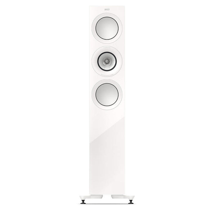 KEF R7 Meta | Floorstanding Speakers - Bass Reflex 3 way - Hi-Fi - Gloss White - Pair-Sonxplus St-Sauveur