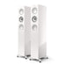 KEF R5 Meta | Floorstanding Speakers - Bass Reflex 3 way - Hi-Fi - Gloss White - Pair-Sonxplus St-Sauveur