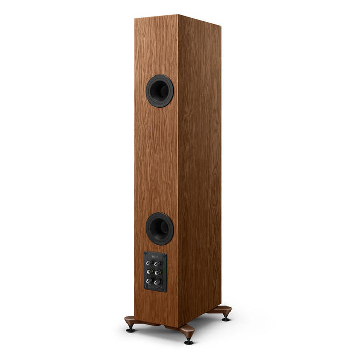 KEF R5 Meta | Floorstanding Speakers - Bass Reflex 3 way - Hi-Fi - Walnut - Pair-Sonxplus St-Sauveur