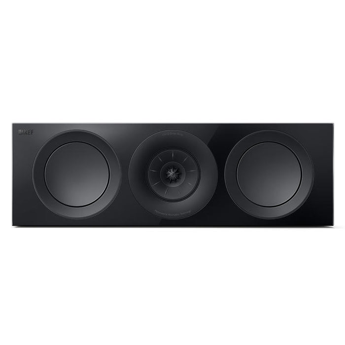 KEF R6 Meta | LCR Speakers - 3-way charge close - Hi-Fi - Gloss Black - Unité-Sonxplus St-Sauveur