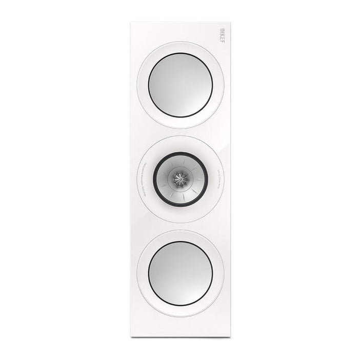 KEF R6 Meta | LCR Speakers - 3-way charge close - Hi-Fi - Gloss White - Unité-Sonxplus St-Sauveur