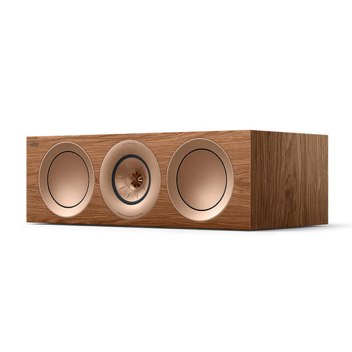 KEF R6 Meta | LCR Speakers - 3-way charge close - Hi-Fi - Walnut - Unité-Sonxplus St-Sauveur