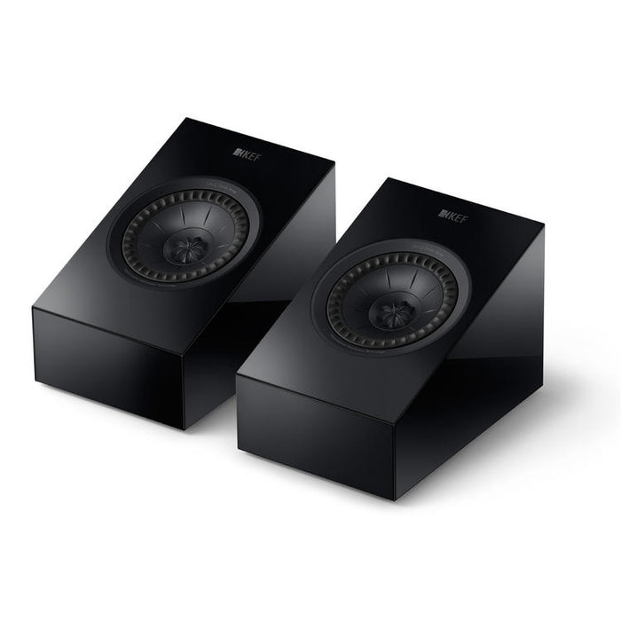 KEF R8 Meta | Surround Speakers - Dolby Atmos - Hi-Fi - Black Gloss - Pair-Sonxplus St-Sauveur