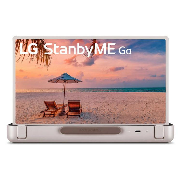 LG 27LX5QKNA | StanbyME GO 27" - Design case - Touch screen-Sonxplus St-Sauveur