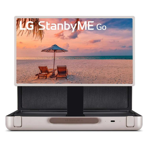 LG 27LX5QKNA | StanbyME GO 27" - Design case - Touch screen-Sonxplus St-Sauveur