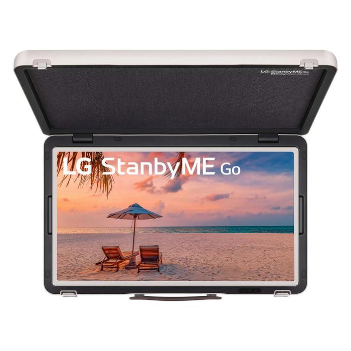 LG 27LX5QKNA | StanbyME GO 27" - Design case - Touch screen-Sonxplus St-Sauveur