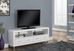 Monarch Specialties I2518 | TV stand - 60" - 4 Drawers - White-Sonxplus St-Sauveur