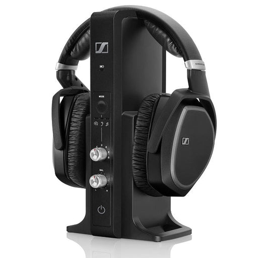 Sennheiser RS 195 | Around-ear wireless TV headphones - Black-Sonxplus St-Sauveur